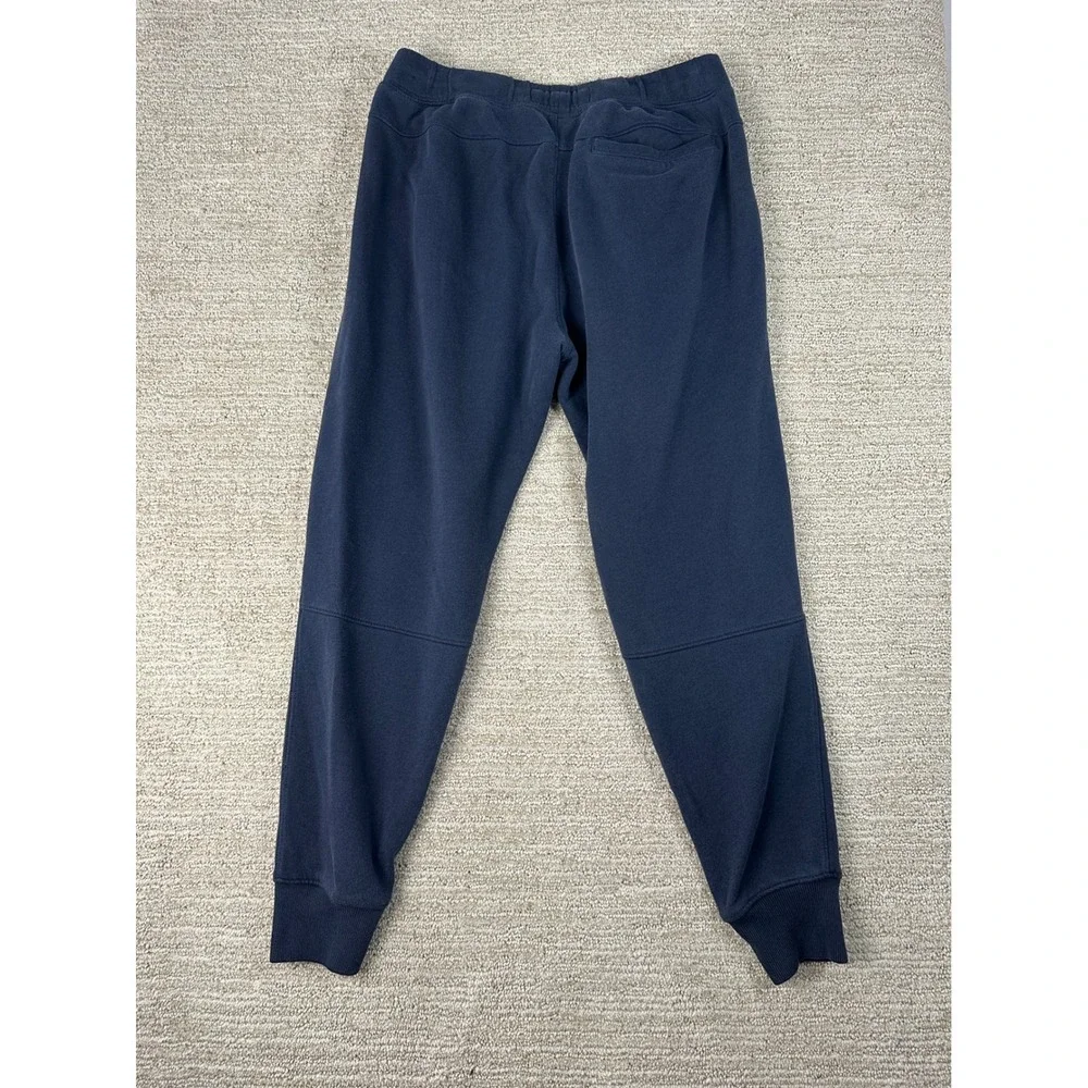 Abercrombie & Fitch Mens Navy Blue Soft A&F Fleece Joggers Sweatpants Small